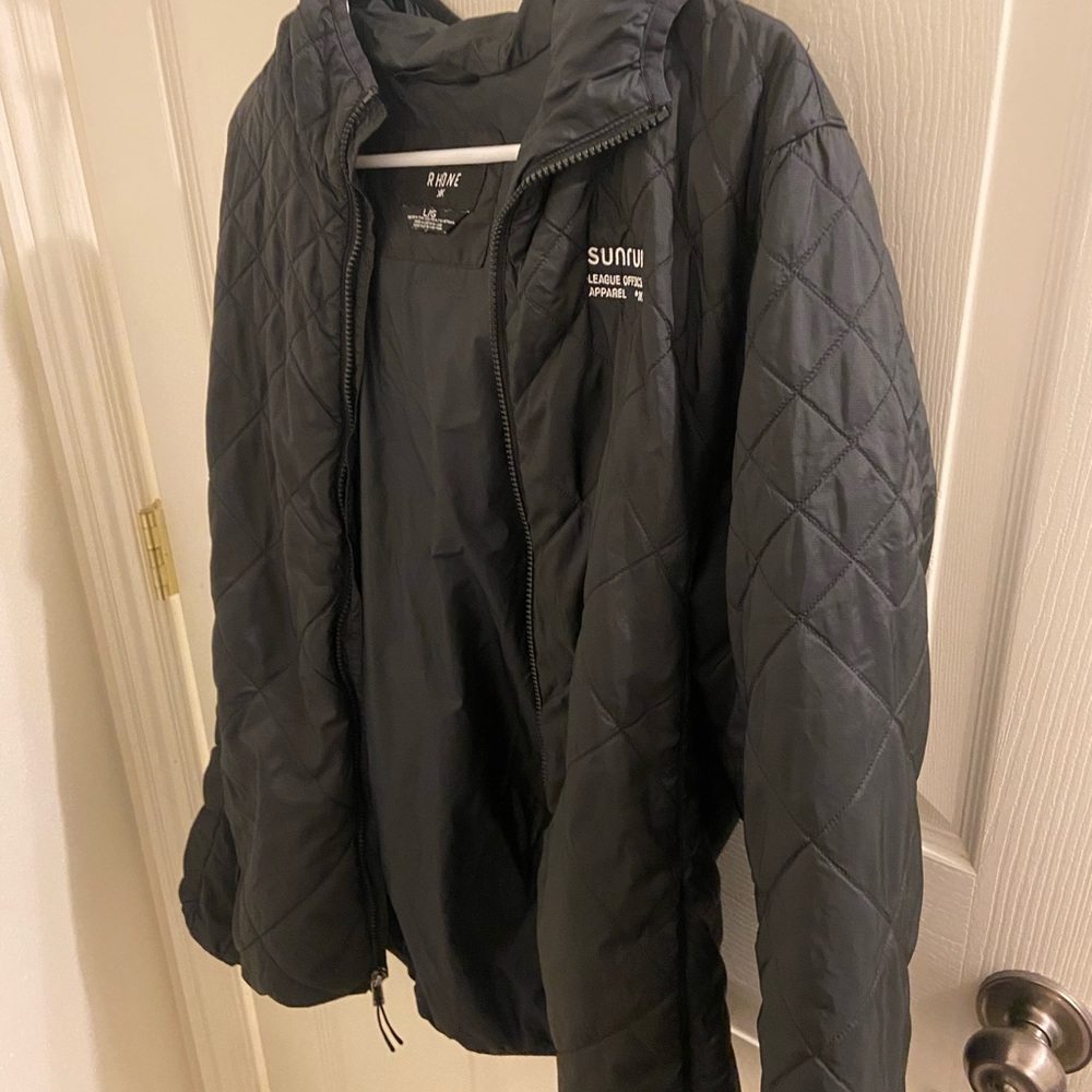 Rhone Black Puff Winter Jacket - image 3